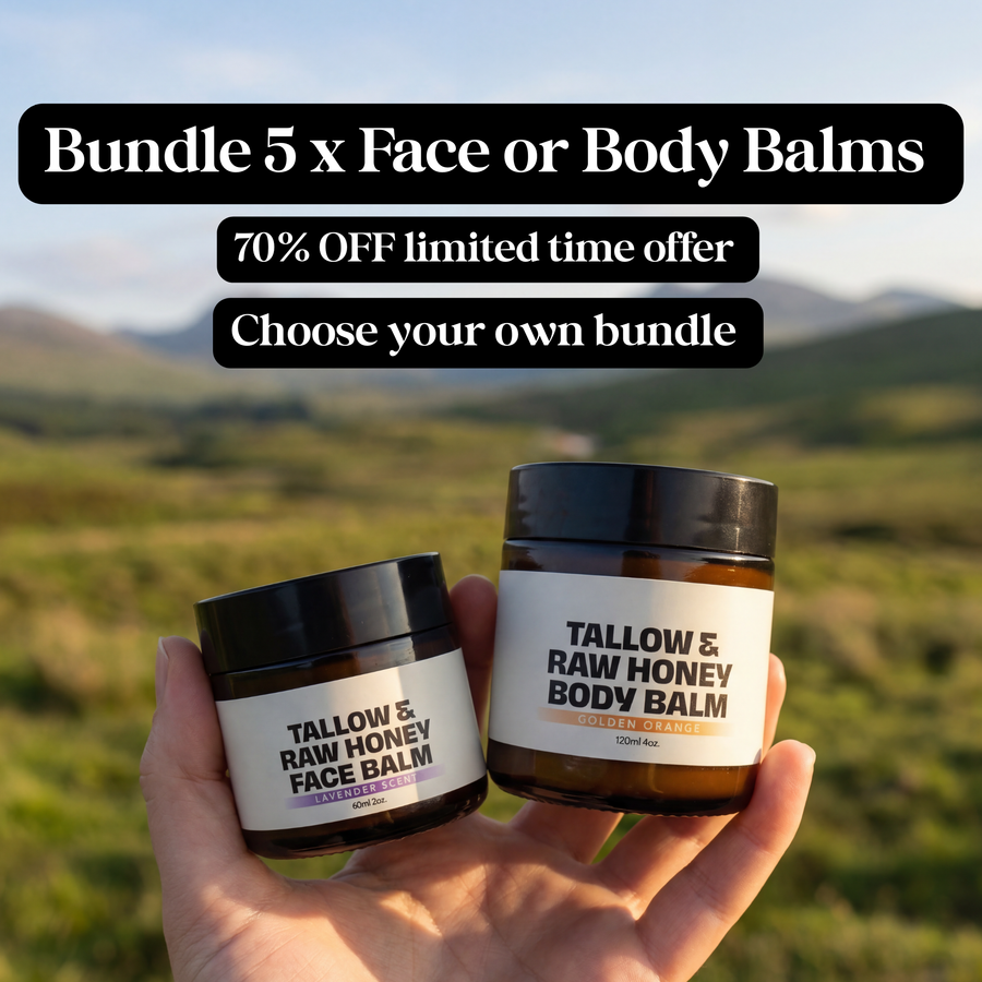 5 Face or Body Balm Bundle